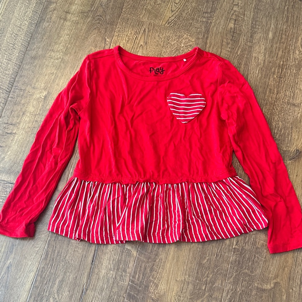 Little Sleepies Valentine’s shirt